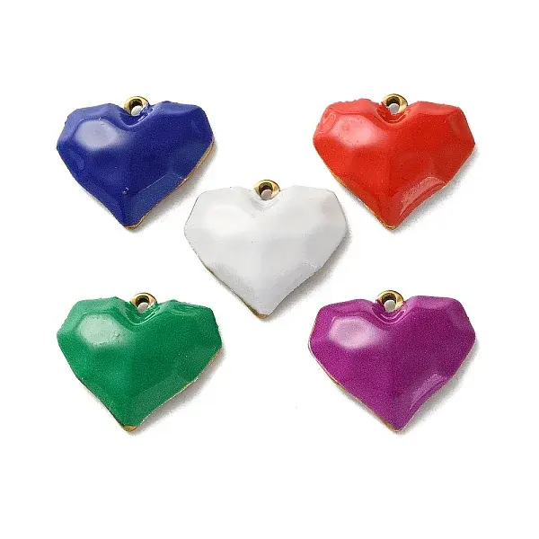 304 Stainless Steel Enamel Pendants