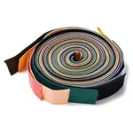 12Pcs 12 Colors Flat Elastic Band