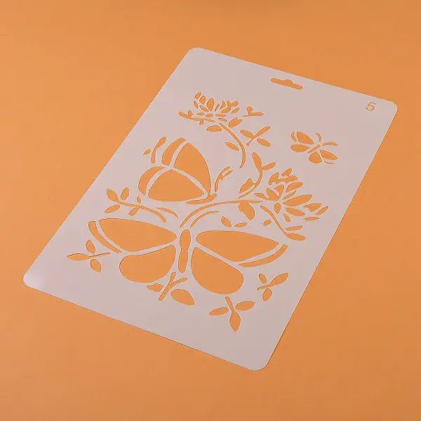 Plastic Reusable Drawing Painting Stencils Templates