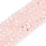Electroplate Glass Beads Strands