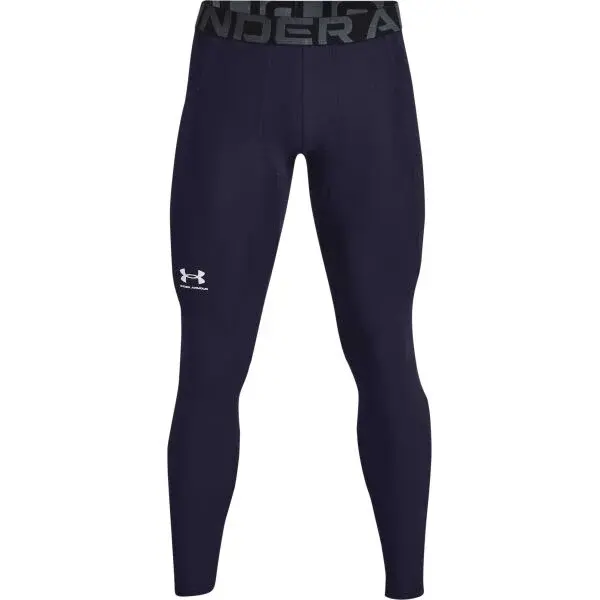 Under Armour HEATGEAR ARMOUR LEGGINGS Pánské legíny, tmavě modrá, velikost M