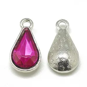 Alloy Glass Pendants