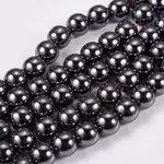 Non-Magnetic Synthetic Hematite Beads Strands