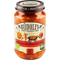 Rudolf’s BIO paella s lososom a zeleninou detský príkrm 190 g