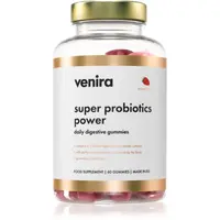 Venira Super Probiotics Power gumové medvedíky s probiotikami príchuť Strawberry 60 ks