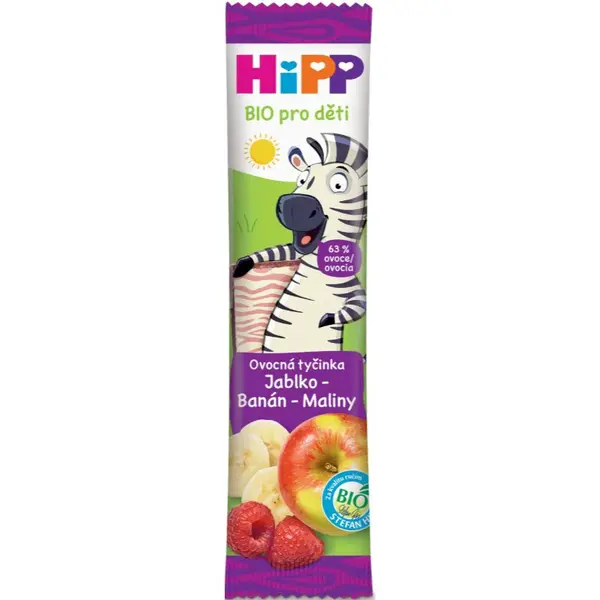 Hipp BIO jablko-banán-maliny oplatka 23 g