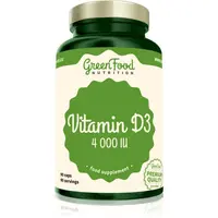 GreenFood Nutrition Vitamin D3 4000IU kapsuly s vitamínom D 110 g