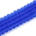 Transparent Glass Beads Strands