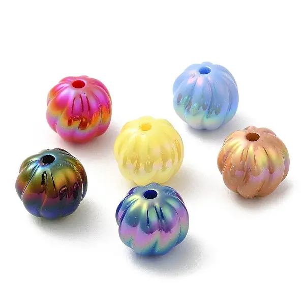 UV Plating Opaque Acrylic Beads