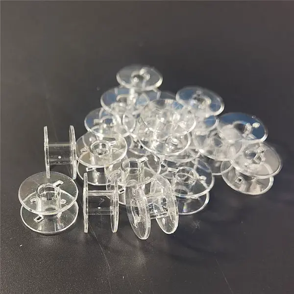 Transparent Plastic Bobbins