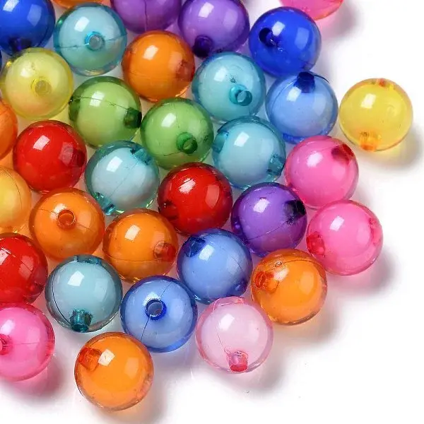Transparent Acrylic Beads