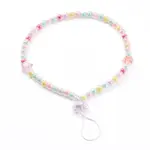 Transparent Acrylic Beaded Mobile Straps