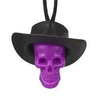 Halloween Skull Plastic Pendant Necklaces