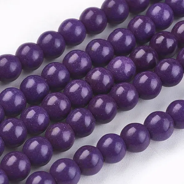 Synthetic Turquoise Beads Strands