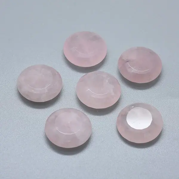 Natural Rose Quartz Cabochons