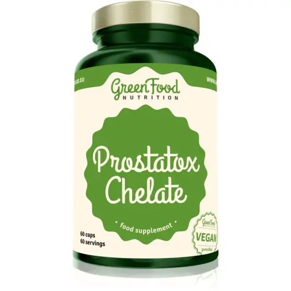 GreenFood Nutrition Prostatox Chelate kapsuly pre zdravú prostatu a podporu potencie 80 g