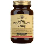 Solgar Zinc Picolinate 22 mg tablety pre krásne vlasy, pleť a nechty 100 tbl