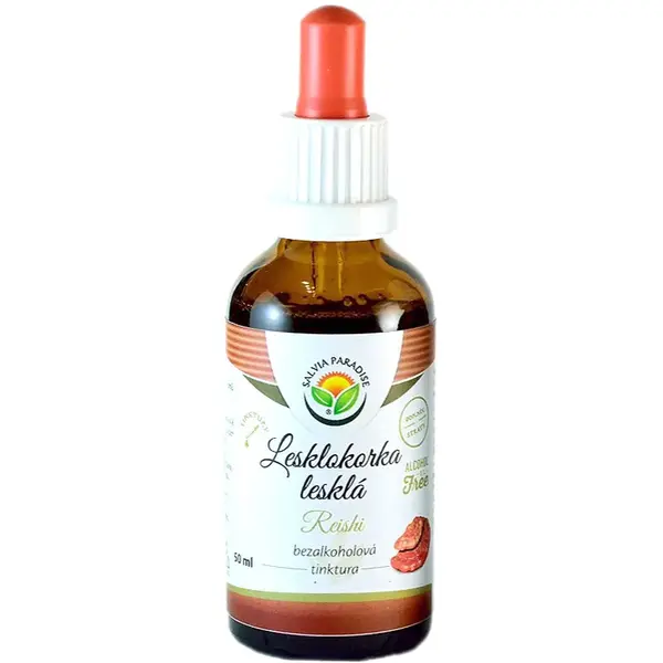 Salvia Paradise Lesklokorka lesklá bezalkoholová tinktura tinktura pro podporu imunitního systému 50 ml