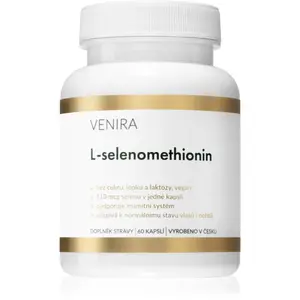 Venira L-selenomethionin kapsle pro podporu imunitního systému 60 cps