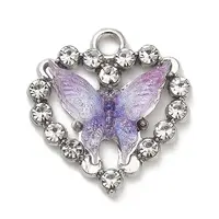 Platinum Alloy Glass Pendants