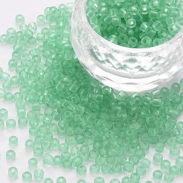 8/0 Transparent Glass Seed Beads