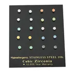 304 Stainless Steel Stud Earrings