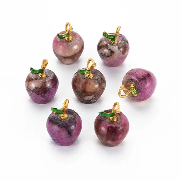 Natural Map Stone/Picasso Stone/Picasso Jasper Pendants