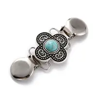 Vintage Alloy Cardigan Clips