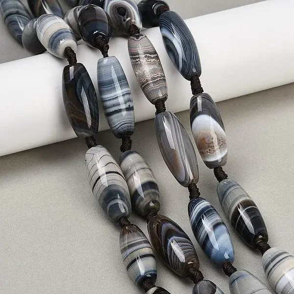 Natural Agate Beads Strands