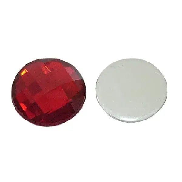 Acrylic Rhinestone Flat Back Cabochons
