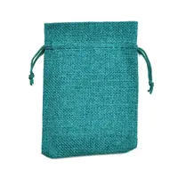 Burlap Packing Pouches Drawstring Bags