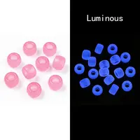 Transparent & Luminous Plastic Beads
