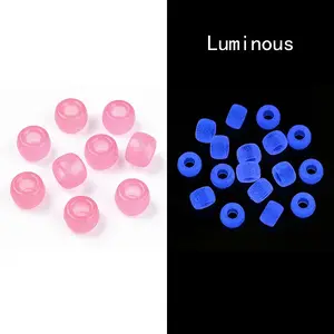 Transparent & Luminous Plastic Beads