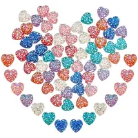 280pcs 7 Colors Plastic Cabochons