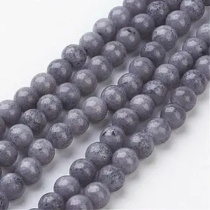 Natural Mashan Jade Round Beads Strands