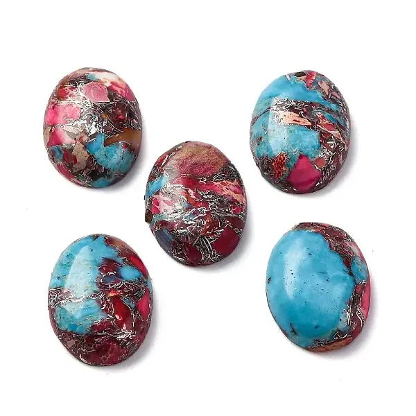 Synthetic Silver Line and Regalite/Imperial Jasper/Sea Sediment Jasper