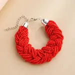 Glass Seed Multi-strand Bracelets