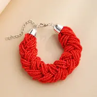 Glass Seed Multi-strand Bracelets