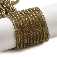 Transparent Glass Beads Strands