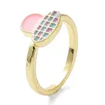 Bag Shape Alloy Enamel Finger Rings