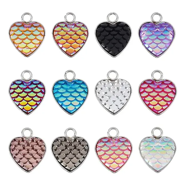 Opaque 304 Stainless Steel Pendants
