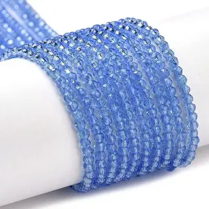 Transparent Glass Beads Strands