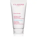 Clarins Fresh Scrub Refreshing Cream Scrub krémový peeling pro výživu pleti a udržení její přirozené hydratace 50 ml