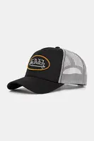 Kšiltovka Von Dutch šedá barva, VD.0.CAS1.CLA6