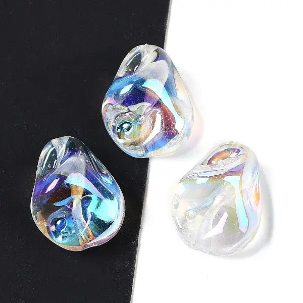 UV Plating Transprent Acrylic Beads