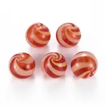 Transparent Handmade Blown Glass Globe Beads