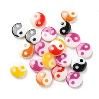 Printed Natural Freshwater Shell Beads