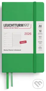 Weekly Planner & Notebook 2026 Pocket (A6) Spring Leaf,Weekly Planner & Notebook 2026 Pocket (A6) Spring Leaf