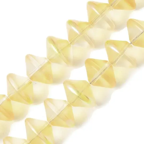 Electroplate Glass Beads Strands