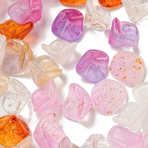 Electroplated Glass Beads